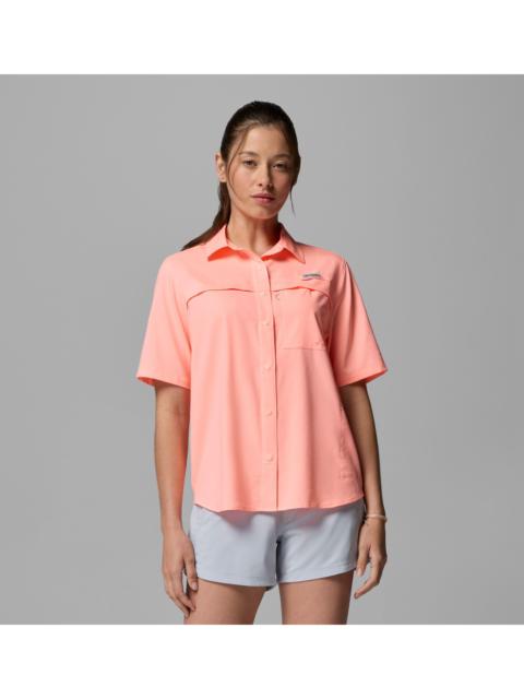 Columbia Women's PFG Castback Woven Short Sleeve Shirt