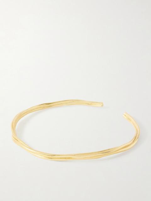 YSSO Lydia gold-plated choker Gold