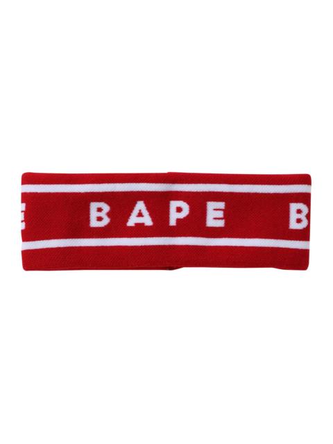 A BATHING APE® BAPE Headband 'Red'