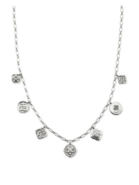 KENDRA SCOTT Dira Silver Charm Necklace