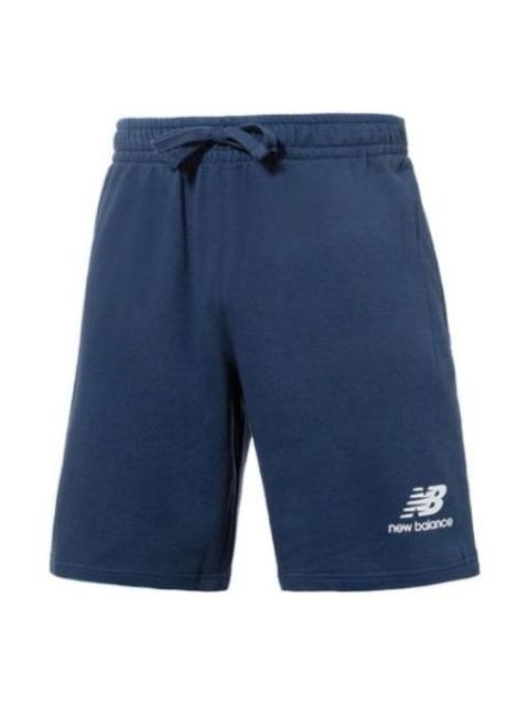 New Balance New Balance Essentials Stacked Logo French Terry Shorts 'Navy' MS31540-NNY