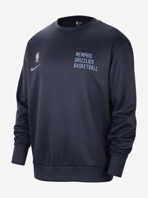 Memphis Grizzlies Spotlight Nike Men's Dri-FIT NBA Crew-Neck Sweatshirt