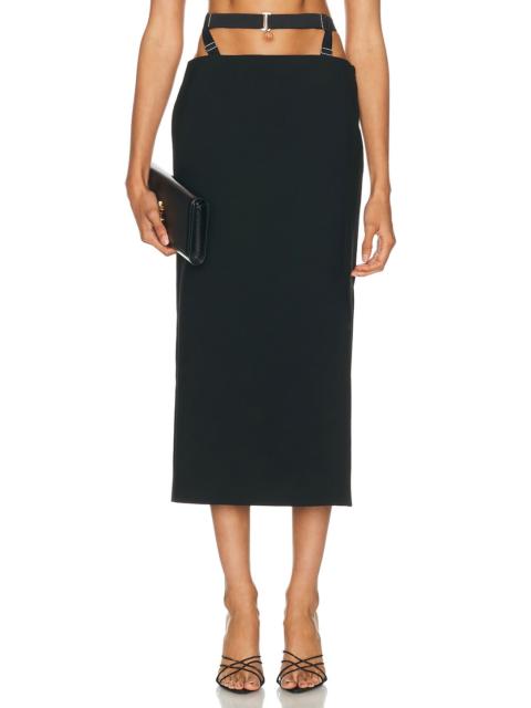 MUGLER Midi Skirt