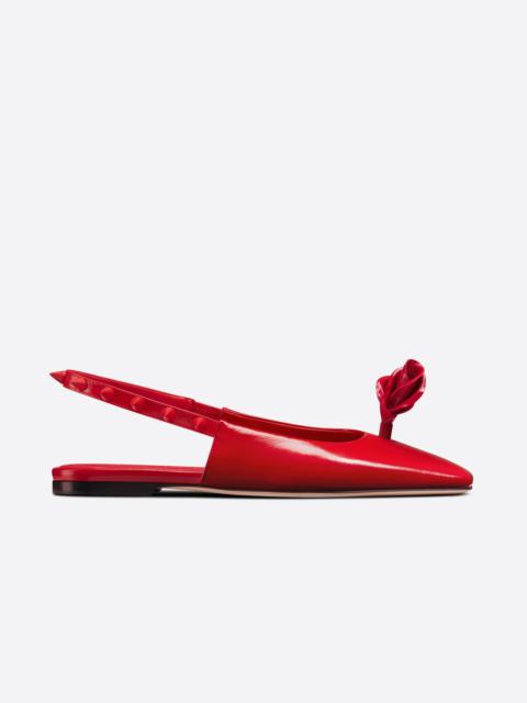 Dior Rose Fantastique Ballerina Flat