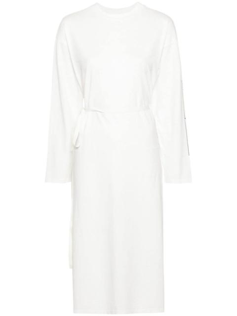 MM6 Maison Margiela numbers-motif long T-shirt