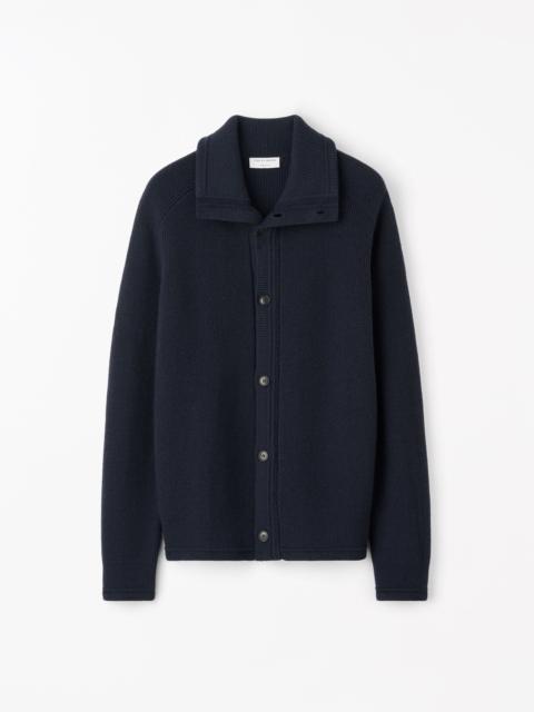 TIGER OF SWEDEN Leander Wool Rib Cardigan