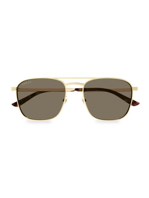GUCCI pilot-frame sunglasses
