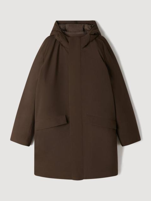 Sandro ZIP-UP HOODED PARKA