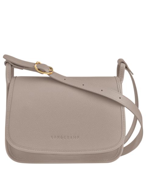 Le Foulonné S Crossbody bag Turtledove - Leather