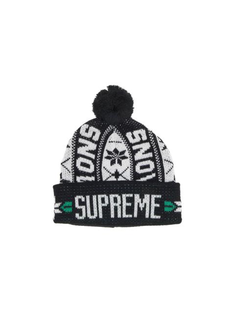 Supreme Supreme Snow Beanie 'Black' | REVERSIBLE