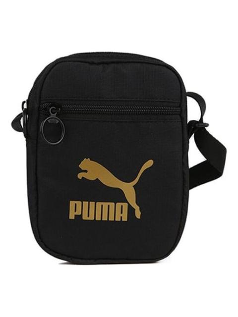 PUMA PUMA Originals Portable Shoulder Bag 'Black Gold' 076927-01