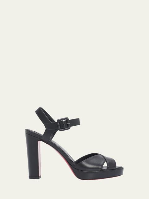 Christian Louboutin Cora 100mm Leather Sandals
