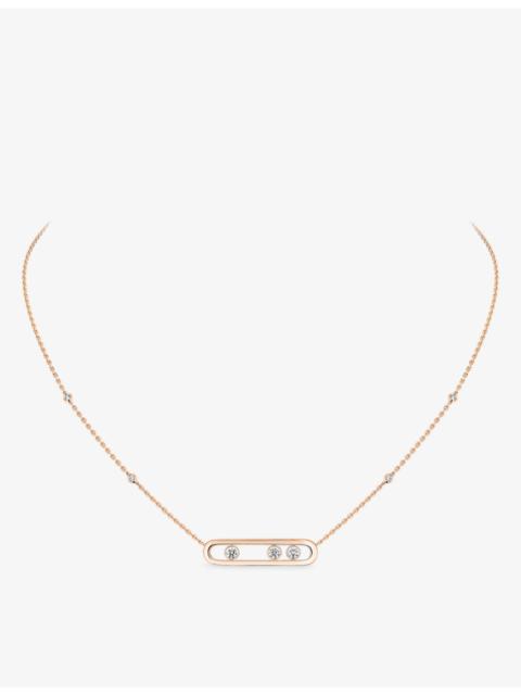 MESSIKA Move 18ct rose-gold and diamond necklace