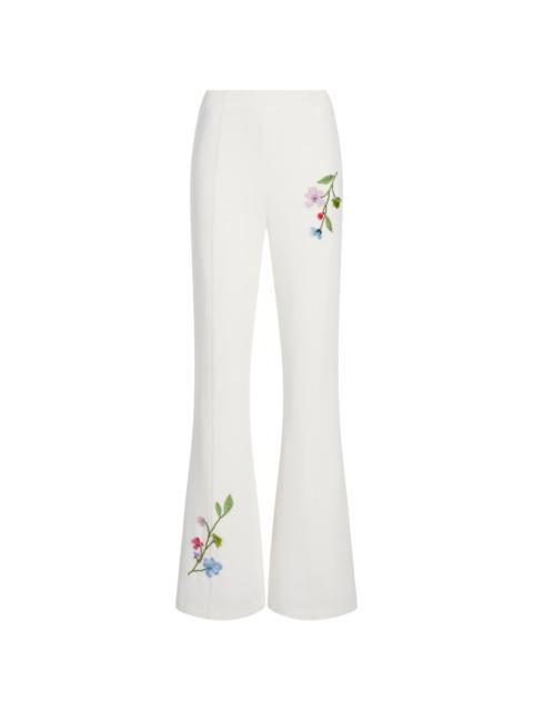 Cinq à Sept Floral Vine Kailyn trousers