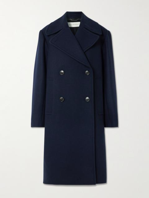 Dries Van Noten Oversized Double-breasted Wool-blend Coat