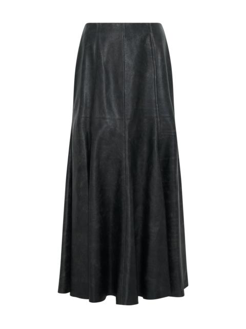 スカート ROHE FW25 A LINE SUEDE SKIRT (416 32 133 204 472) A-line suede skirt– Róhe