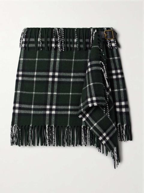ミニスカート Burberry Embroidered wool blend mini skirt (8099714 C1221) Burberry Burberry Women Embroidered Wool Blend Mini Skirt