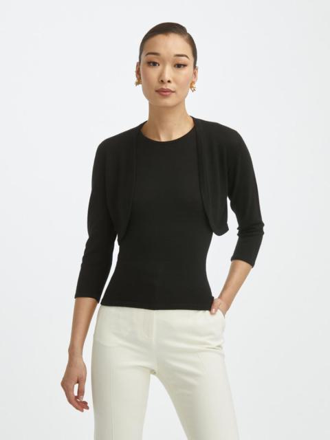 Oscar de la Renta CASHMERE SILK BOLERO