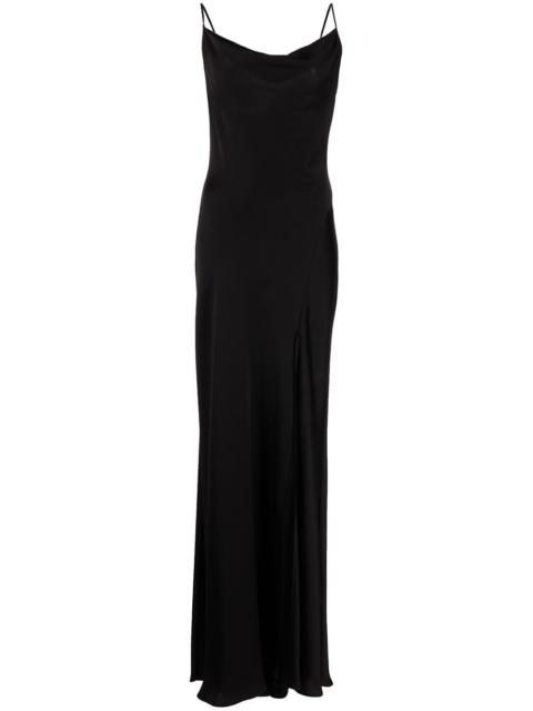 SIMKHAI Finley crepe satin gown