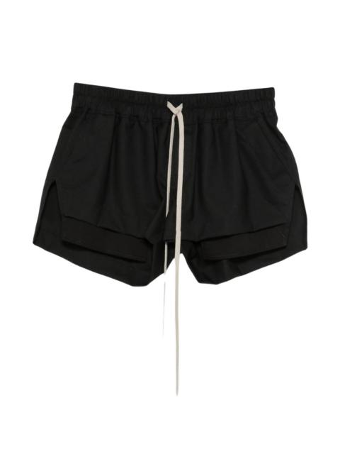 Rick Owens drawstring wool-blend shorts