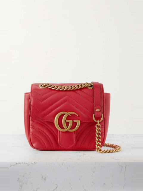 GUCCI GG Marmont matelassé leather shoulder bag