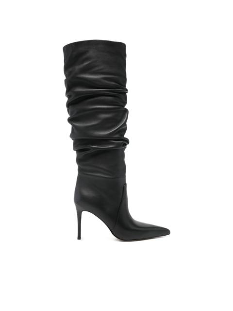 MICHAEL KORS slouchy pointed-toe boots