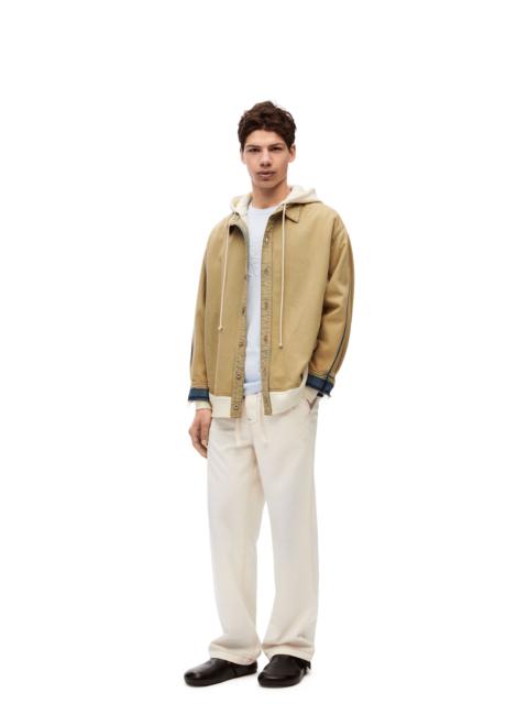 Loewe Hooded jacket in denim