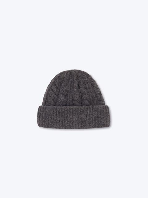 Nanushka CLIVE - Cashmere hat - Charcoal