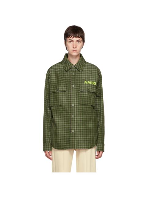 AMIRI Green Logo Jacket