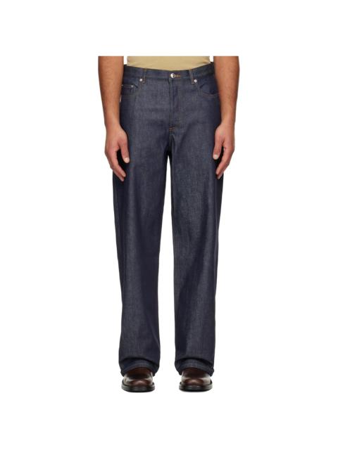 A.P.C. Navy Aaron Jeans
