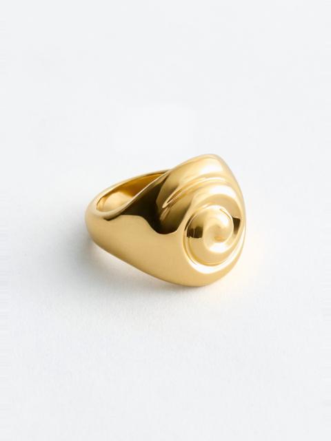 & Other Stories Shell Statement Ring