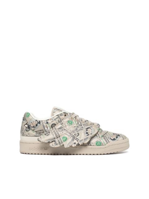 x Jeremy Scott Forum Low Wings 1.0 "Money" sneakers