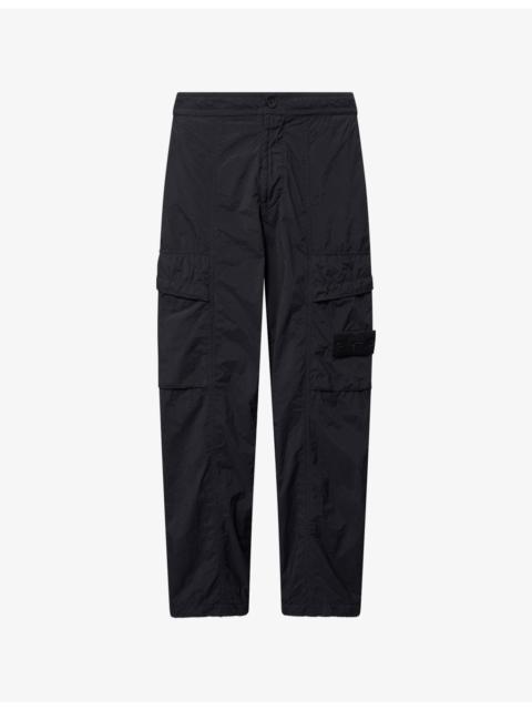 Stone Island Ghost-Badge Nylon Cargo Trousers