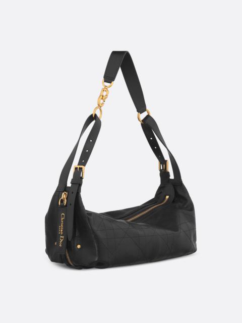 Dior Medium D-Journey Shinny Goatskin Bag