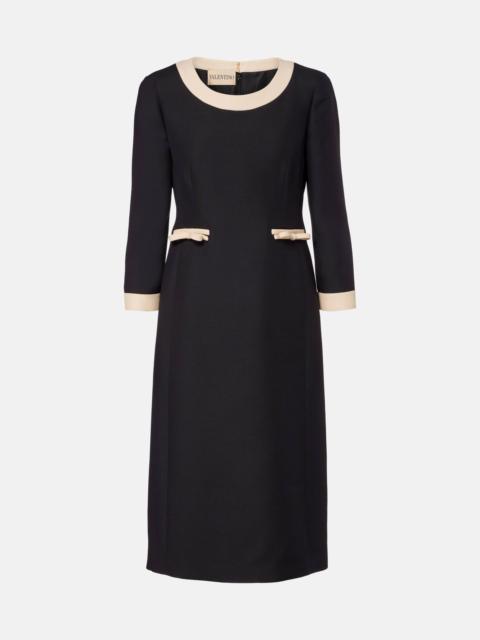 Valentino Crepe Couture midi dress
