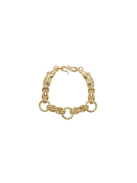 ALÉMAIS Rope Chain & Horse Clasp Bracelet