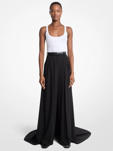 MICHAEL KORS COLLECTION Wool Serge Opera Trousers