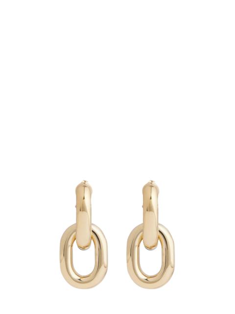 rabanne Gold Double XL Link earrings