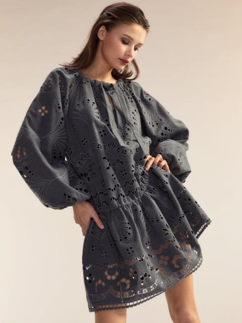 CYNTHIA ROWLEY Wellesley Embroidered Dress