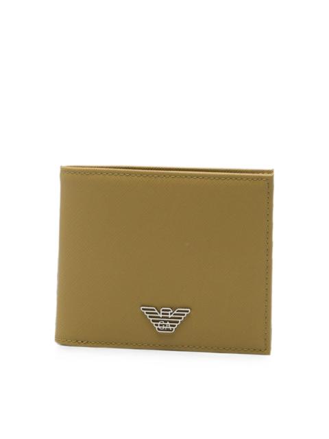 EMPORIO ARMANI Logo bifold wallet
