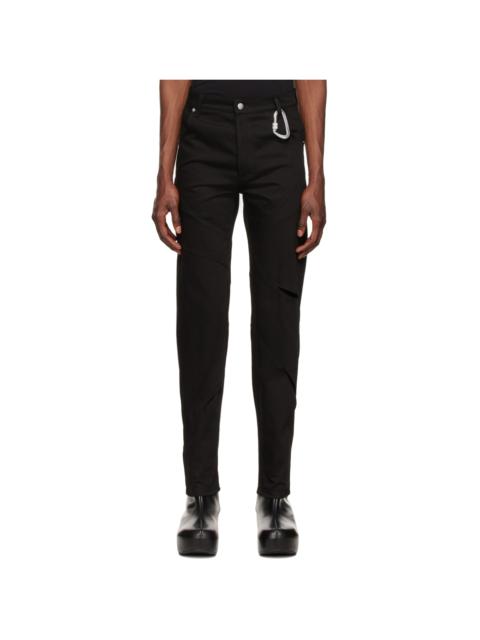 HELIOT EMIL™ Black Paneled Jeans