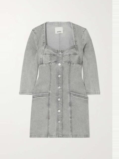 Vona denim mini dress