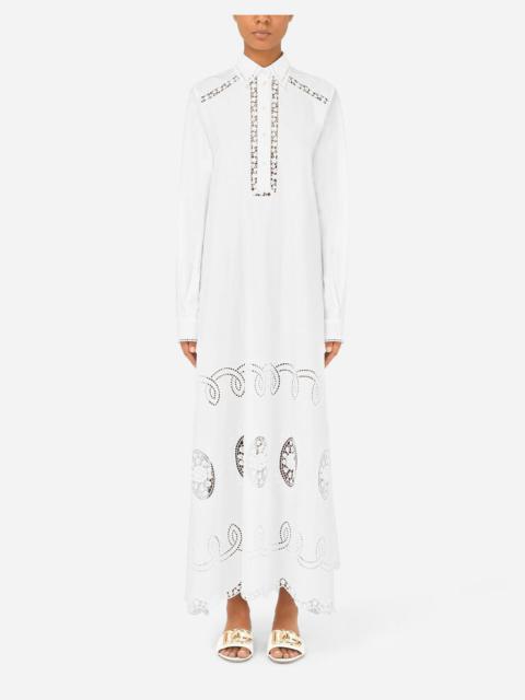 Dolce & Gabbana Long caftan with embroidery