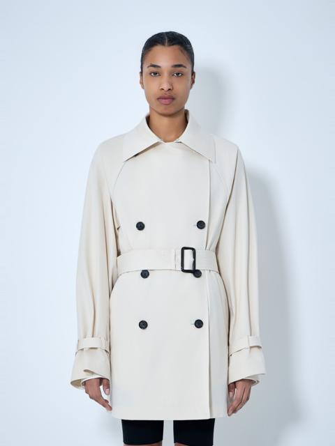 TOTEME Double-Breasted Cotton Trench Coat