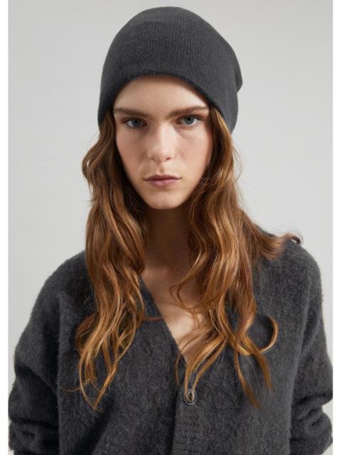 The Frankie Shop Inko Cashmere Beanie - Dark Grey