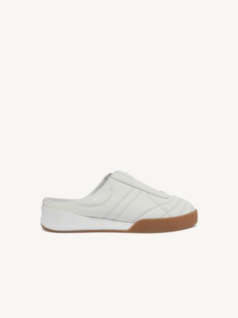 courrèges SNEAKERS MULES CLUB 02 LEATHER