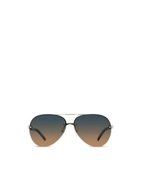 MCM rimless pilot-frame sunglasses