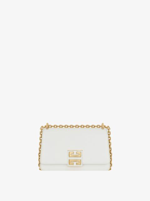 Givenchy SMALL 4G BAG IN LEATHER WITH CHAIN
