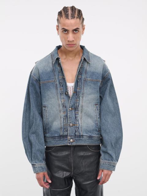 Andersson Bell Wave Denim Bomber Jacket
