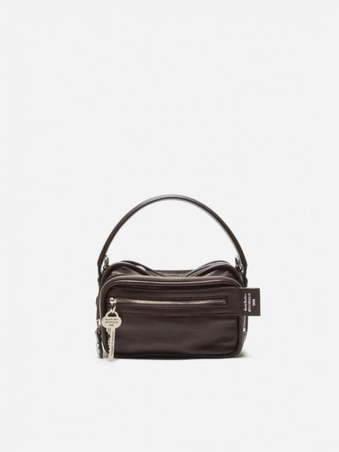 Acne Studios Camero kit crossbody bag - Chocolate brown